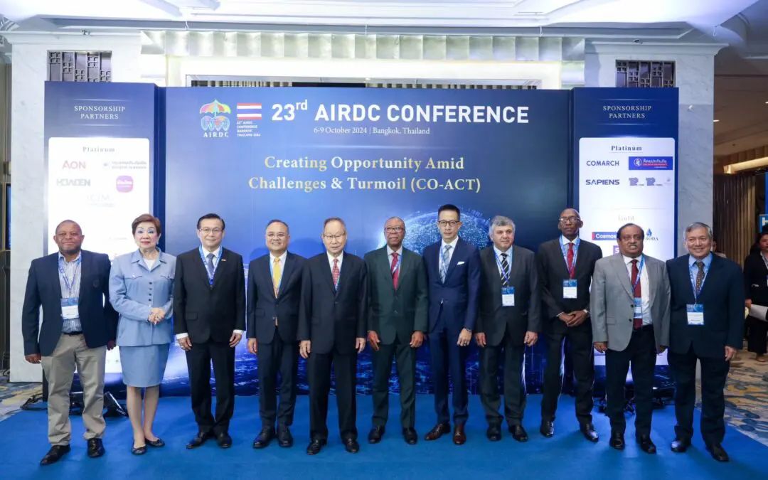 เลขาธิการ คปภ. เปิดเวทีการประชุม AIRDC ครั้งที่ 23 ชี้ประกันภัยทั่วโลก “เร่งสร้างโอกาสบนความท้าทาย”