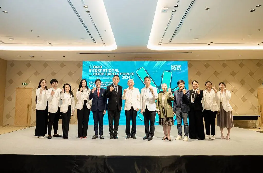 ‘Asia International Hemp Expo 2024’  เดินหน้าสร้าง Ecosystem Business ขยายศักยภาพอุตสาหกรรมกัญชงไทย ผนึกพันธมิตรมุ่งสู่ Wellness – Sustainable ตอบโจทย์ตลาดโลก